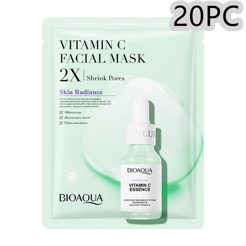 Collagen Face Mask Moisturizing Face Sheet Mask, Hyaluronic Acid