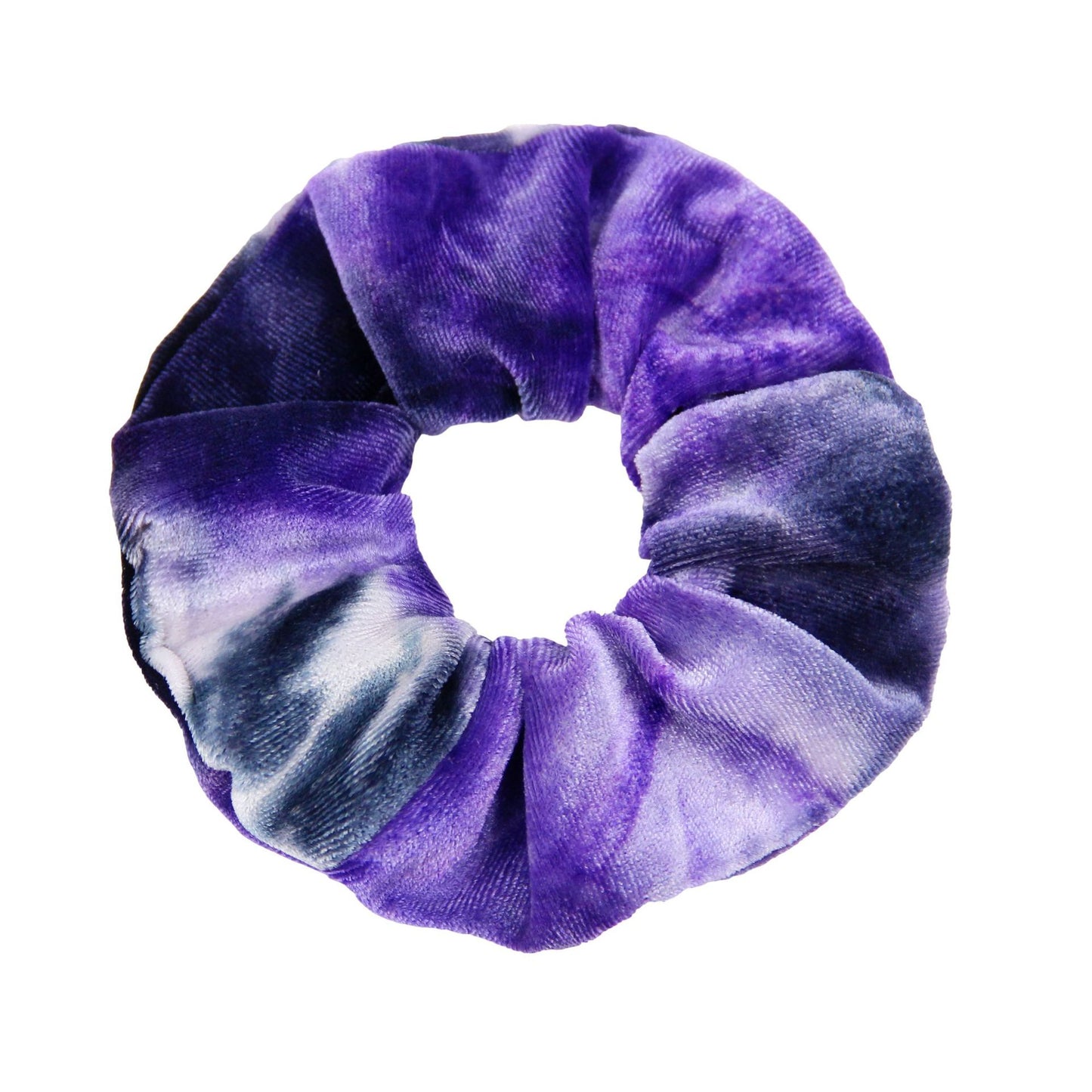 Diamond Velvet Tie-dye Printing And Dyeing Large Intestine Ring Gradient Color