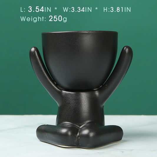 Individuality And Creativity Ceramic Decoration Office Simplicity