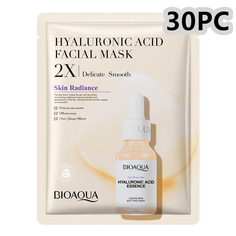 Collagen Face Mask Moisturizing Face Sheet Mask, Hyaluronic Acid