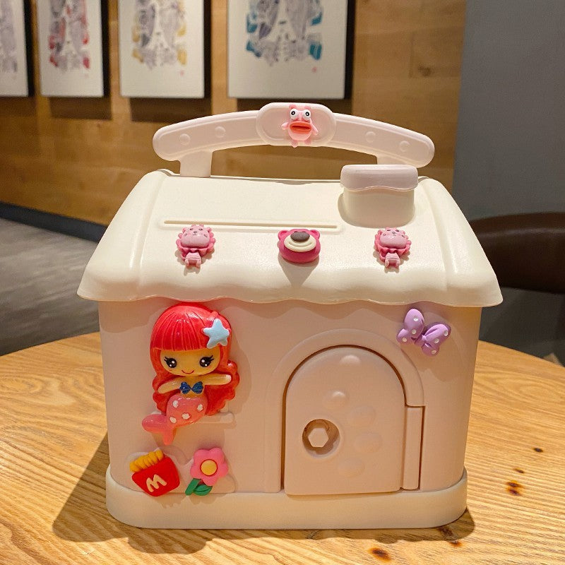 Cartoon Creative Children Multifunctional Plastic Money Box