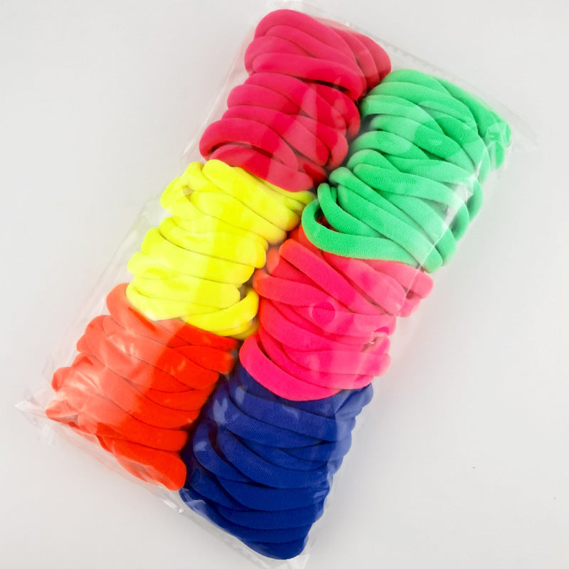Towel Hair Tie Seamless High Elasticity Seamless Hair Tie Hair Rope Rubber Band