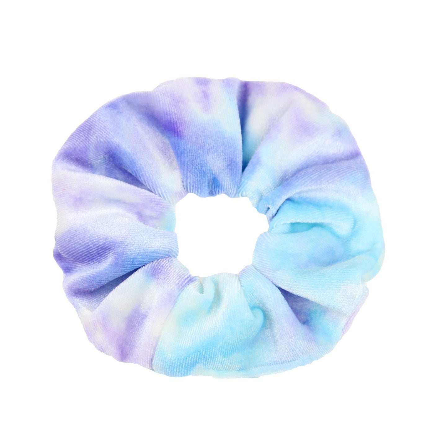 Diamond Velvet Tie-dye Printing And Dyeing Large Intestine Ring Gradient Color