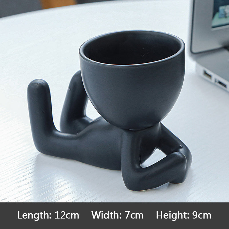 Individuality And Creativity Ceramic Decoration Office Simplicity