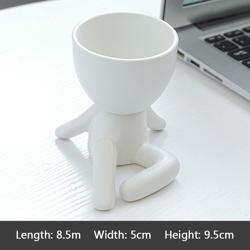 Individuality And Creativity Ceramic Decoration Office Simplicity