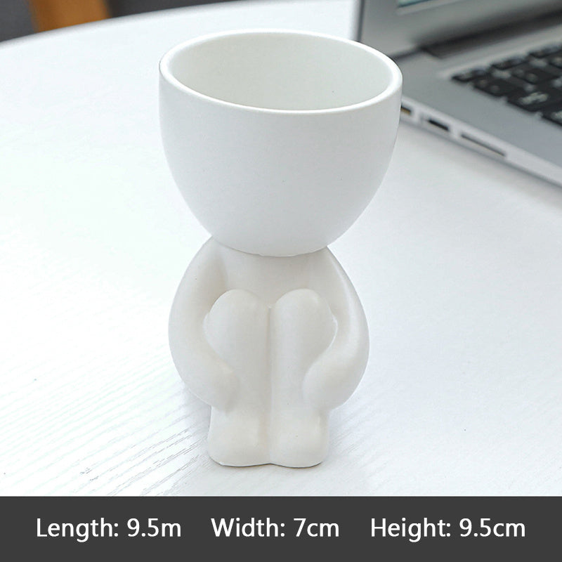 Individuality And Creativity Ceramic Decoration Office Simplicity
