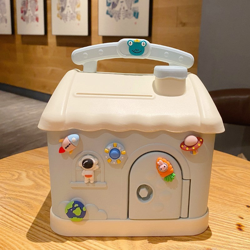 Cartoon Creative Children Multifunctional Plastic Money Box