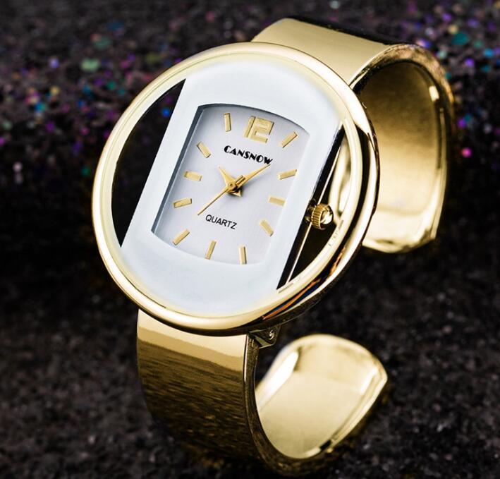 Women Watches Luxury Brand Bracelet Watch Gold Silver Dial  Quartz Clock