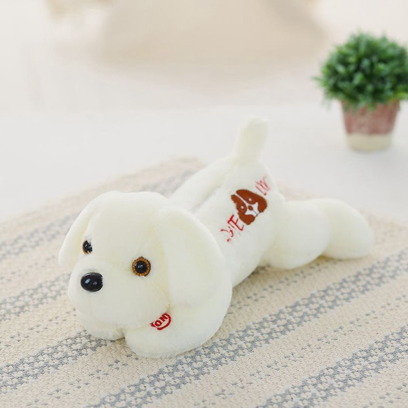 Glowing puppy doll stuffed animal