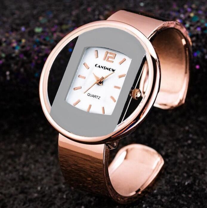 Women Watches Luxury Brand Bracelet Watch Gold Silver Dial  Quartz Clock