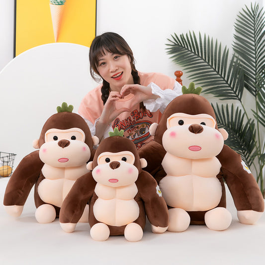 Soft Toy Black King Kong Cute Gorilla Plush