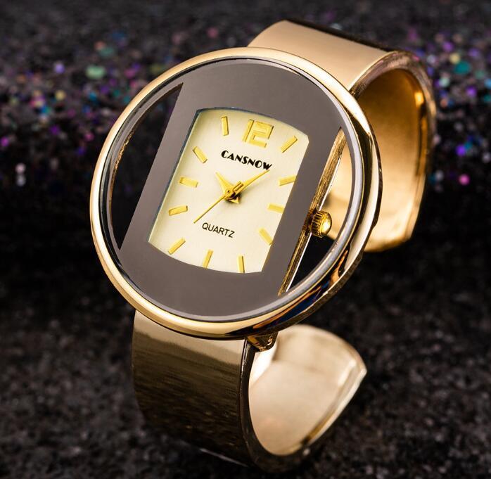 Women Watches Luxury Brand Bracelet Watch Gold Silver Dial  Quartz Clock