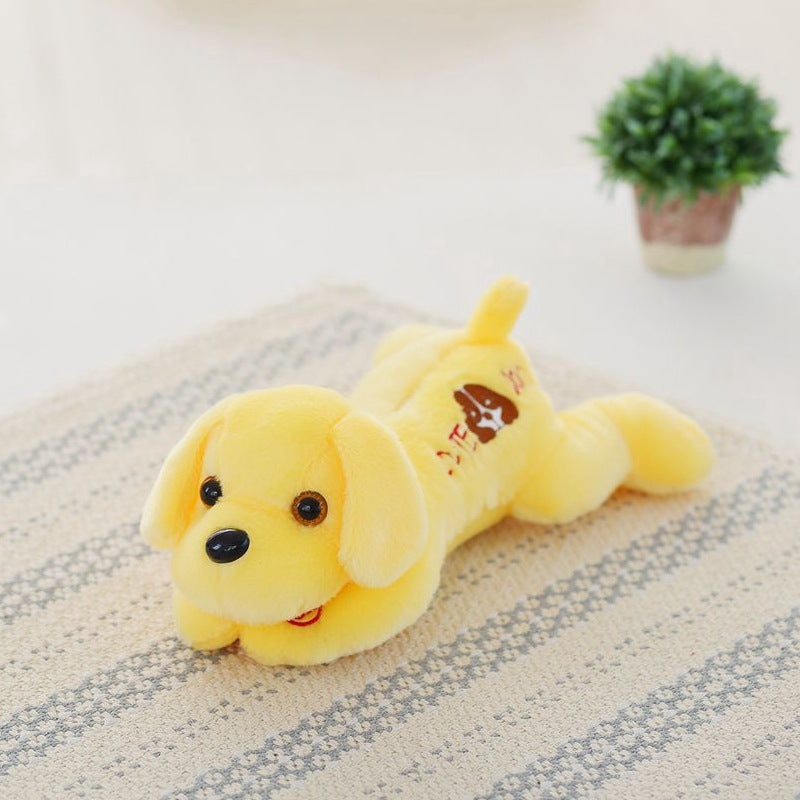 Glowing puppy doll stuffed animal