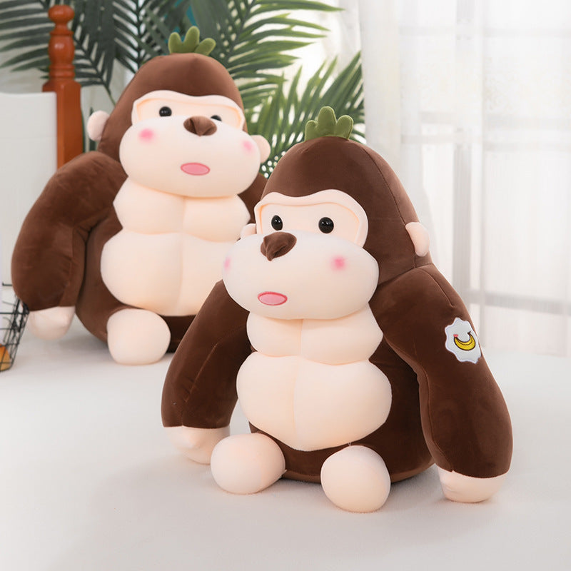 Soft Toy Black King Kong Cute Gorilla Plush