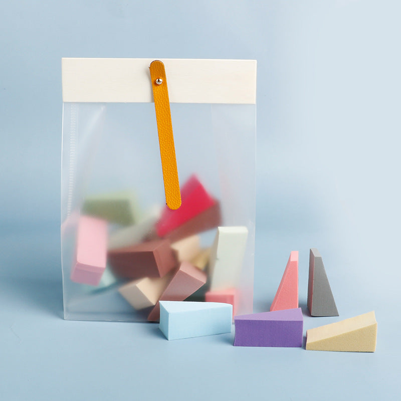 Super Soft Sponge Small Triangle Jelly Makeup Tool Bag