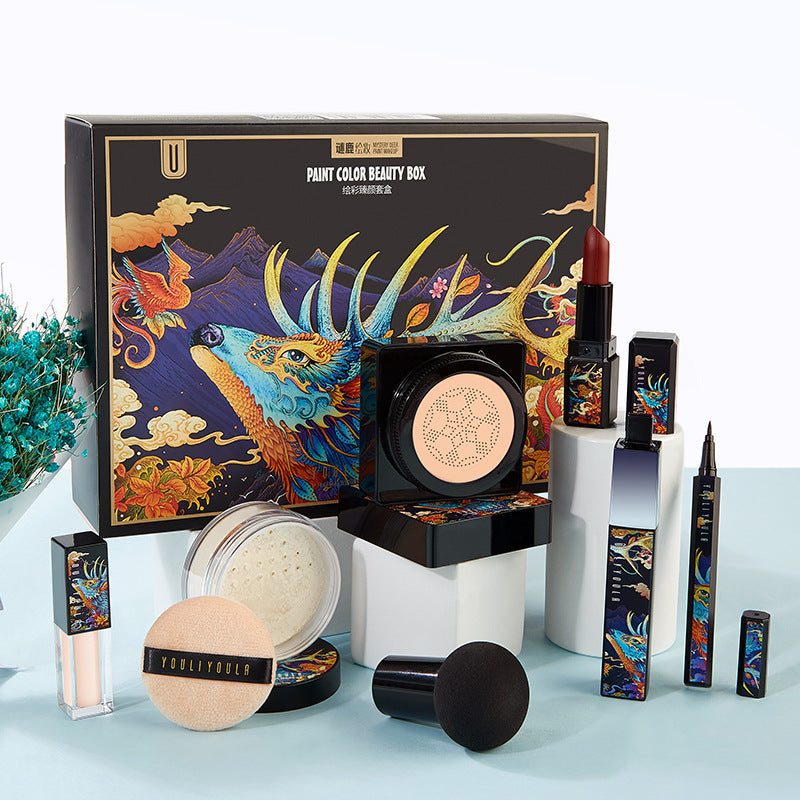 Elk Makeup Nine Set  BB Cream Lipstick Makeup Set