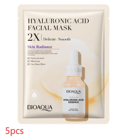 Collagen Face Mask Moisturizing Face Sheet Mask, Hyaluronic Acid