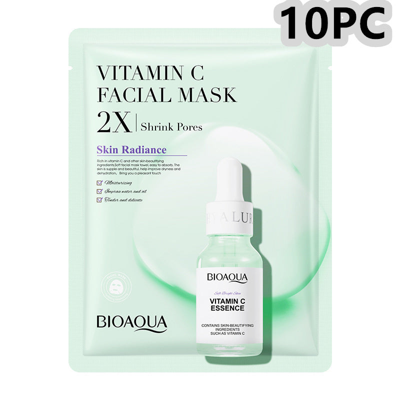 Collagen Face Mask Moisturizing Face Sheet Mask, Hyaluronic Acid