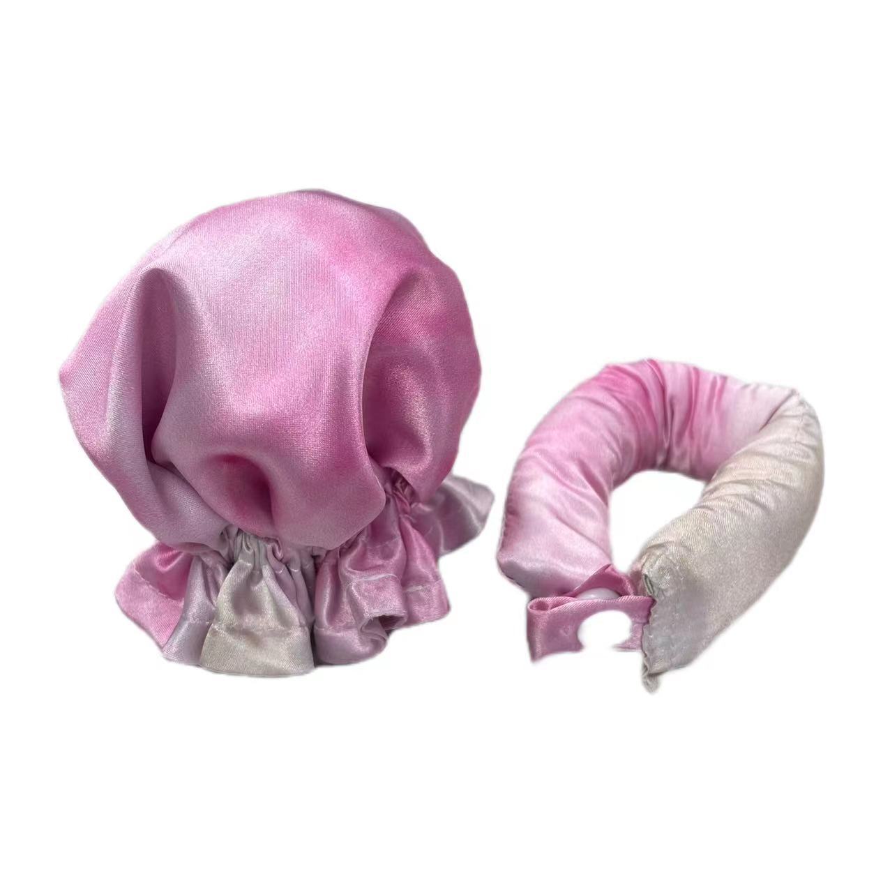 Heatless Curl Stick With Cloth Cover Cute Ball Head Hair Curler Headband Hair Rollers