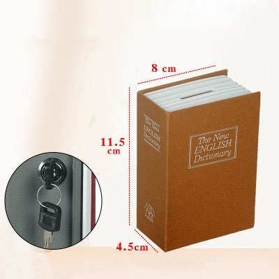 English Creative Storage Paper Money Money Box