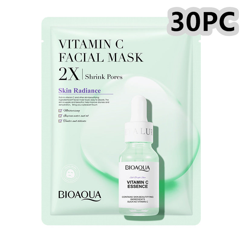 Collagen Face Mask Moisturizing Face Sheet Mask, Hyaluronic Acid