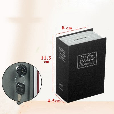 English Creative Storage Paper Money Money Box